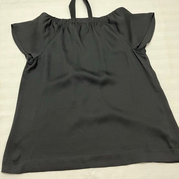 Loft Short Sleeve Lightweight Blouse Size M - Picture 9 of 10